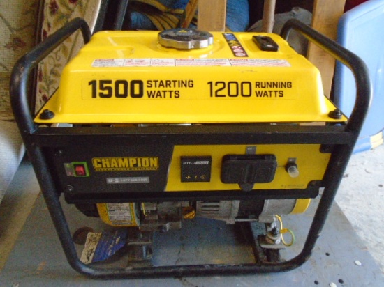 Champion 1500 Watt Gas Generator