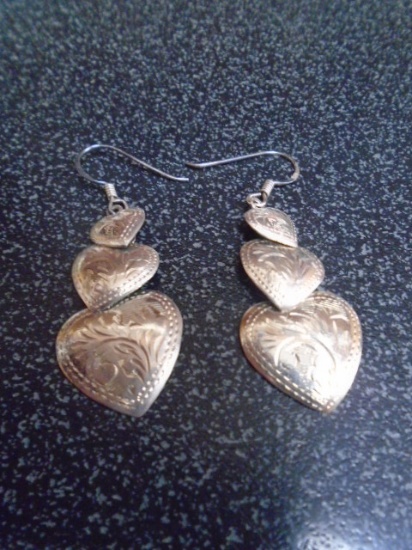 Pair of Sterling Silver Earings