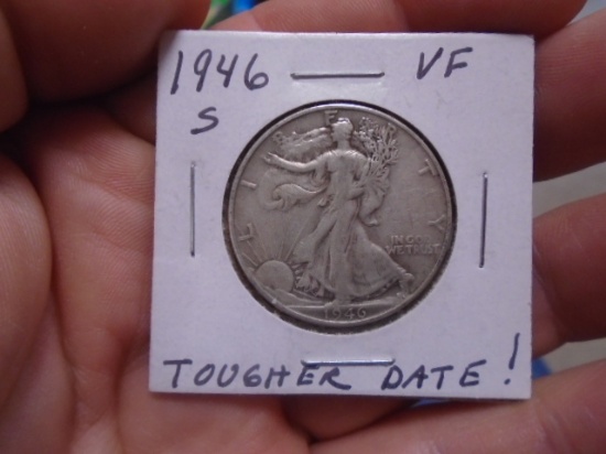 1946 S-Mint Walking Liberty Half Dollar