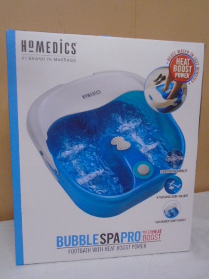 Homedics Bubble Spa Pro w/ Heat Boost