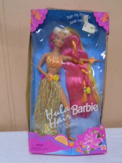 Hula Hair Barbie Doll