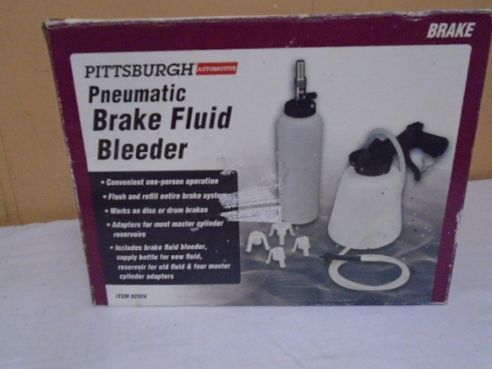 Pittsburgh Pneumatic Brake Fluid Bleeder