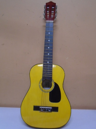 Child's Wooden Acustic Guitar