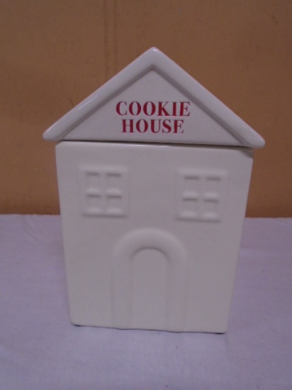 Cookie House Cookie Jar