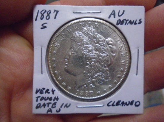1887 S Mint Morgan Silver Dollar