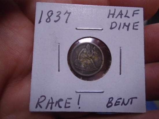 1837 Half Dime