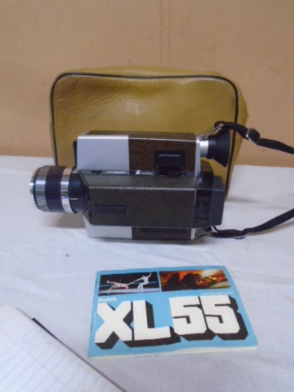 Vintage Kodak XL55 Super 8 Moie Camera