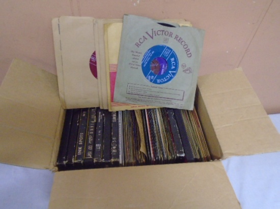 Large Group of 45rpm Records
