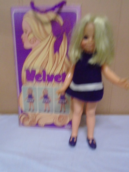 Vintage Idael Crissy's Cousin Velvet Doll
