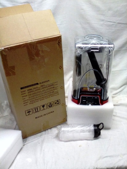 CRANDDI Commercial Quiet Blender, 2200 Watt  K90 Red AMZ $219.99