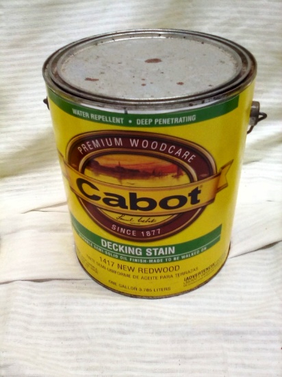 Cabot Premium Wood Care Decking Stain 1417 Redwood