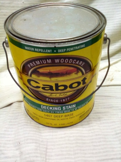 Cabot Premium Wood Care Decking Stain 1407 Deep Base
