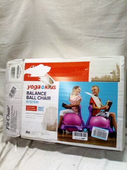 Yoga for Kids Balance Ball Chair Kit