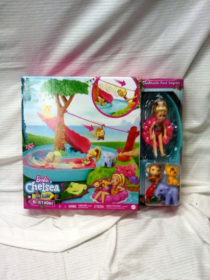 Barbie & Chelsea Splashtastic Pool Surprise