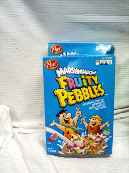 2   11oz Boxes of Marshmellow Fruity Peebles