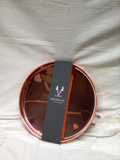 Viski 12.5" Copper Serving Tray New In Package