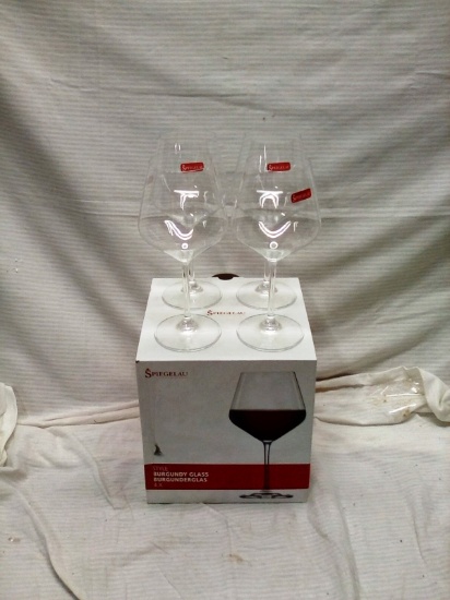 Spiegelau Set of Four Burgandy Glasses