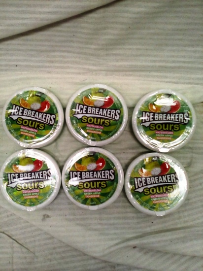 Qty. 6 Packs of Ice Breakers Sours