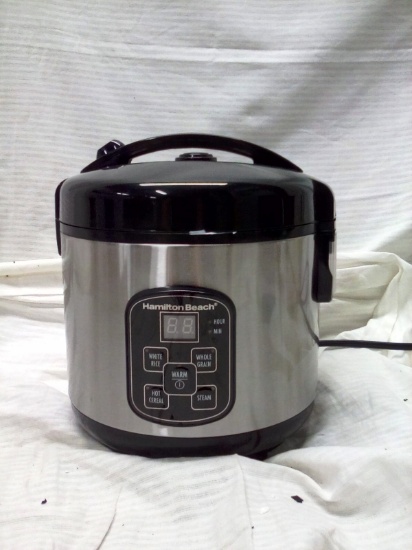 Hamilton Beach 8 Cup Rice Cooker And Steamer