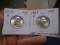1959 D-Mint and 1964 D-Mint Silver Washington Quarters
