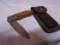 Custom Handmade Damascus Blade Lockblade Knife