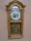 Beautiful Tempus Fugit Oak Quartz Wall Clock w/Westminster Chimes