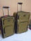 2pc Chaps Rolling Luggage Set