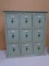 Vintage Look 9 Drawer Cabinet