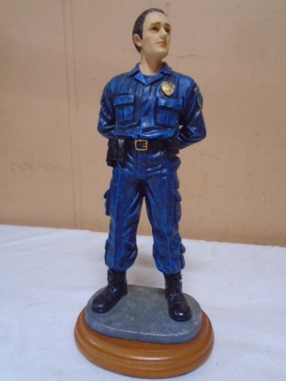 Vanmark Blue Hats of Bravery "Man in Blue" Policeman Figurine