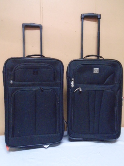 2 Rolling Luggage Pieces