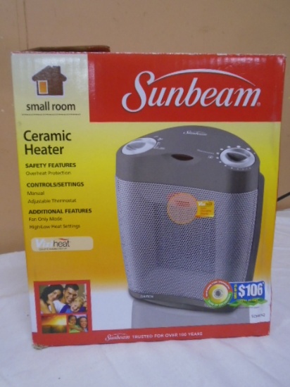 Sunbeam Electric Ceramic Heater