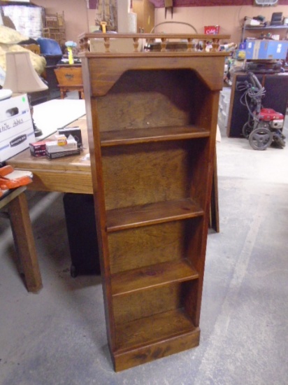 Small Solid Wood Bookcase