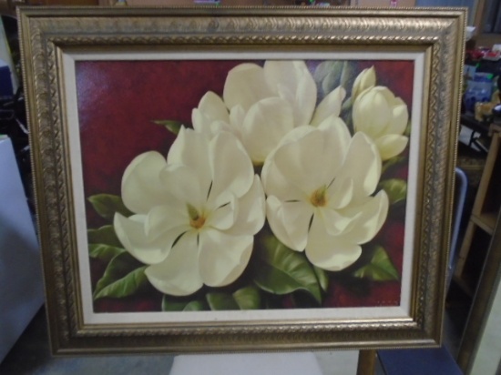 Beautiful Framed Floral Print