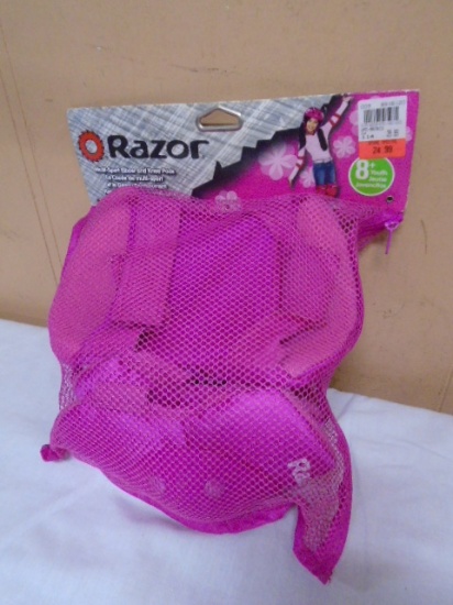 Razor Pro Multi-Sport Elbow and Knee Pad Set