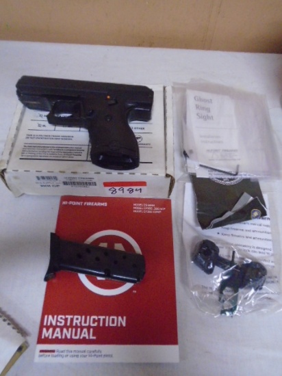 Highpoint Firearms Model C9 9mm Luger Pistol