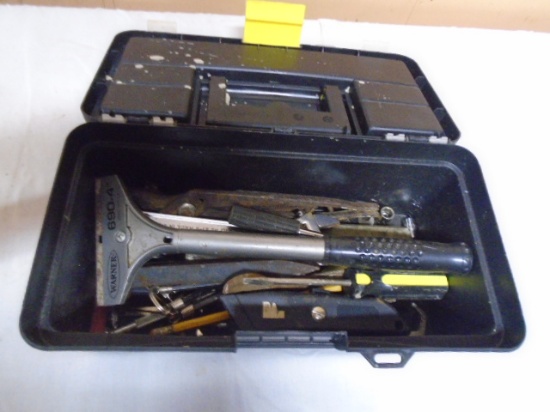 Hand Carry Tool Box Filled w/ Hand Tools