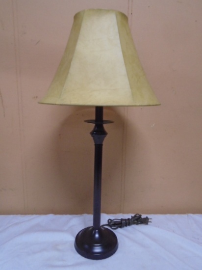 Like New Oil Rubbed Bronze Candlestick Lamp