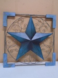 Metal Art Star Wall Décor