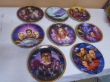 Group of 8 Limited Edition Star Trek Plates