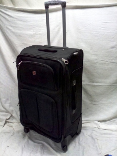 Swiss Gear 26" Tall 4 Wheeled Telescoping Handle Soft Side Expandable Luggage