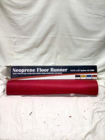 Neoprene Floor Runner 15ft X 27 In