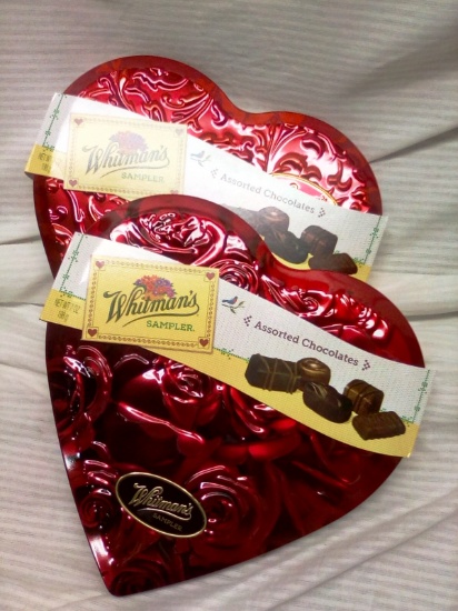 Whitman's Assorted Chocolates Qty. 2 boxes 7 Oz each