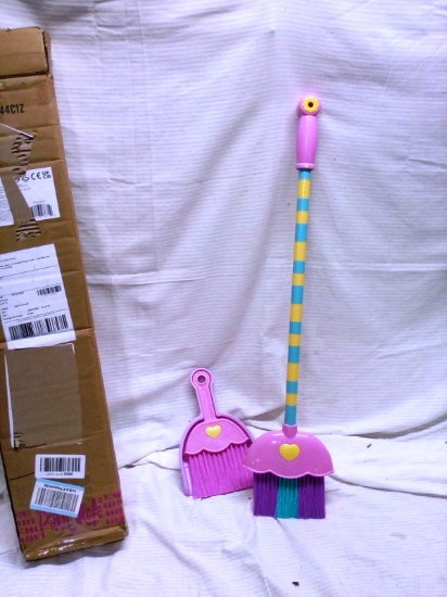 Child's Broom and Dustpan Set