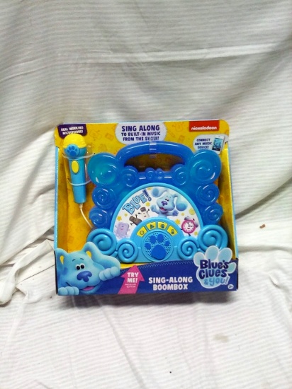 Blue's Clue's & You Sing A Long Toy (New Item in Package Tested)