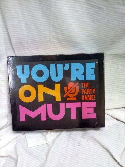 Your On Mute Party Game New Item still in Factory Plastic