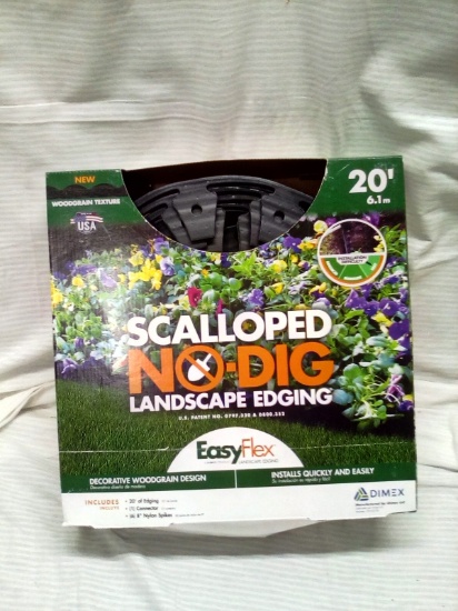 20' Scalloped "NO DIGGING" Landsccape Edging