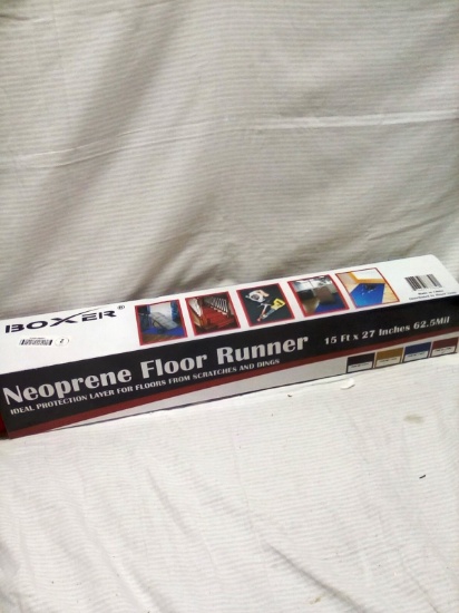 Boxier Neoprene Floor Mat 15' Long x 27" Wide (Red)