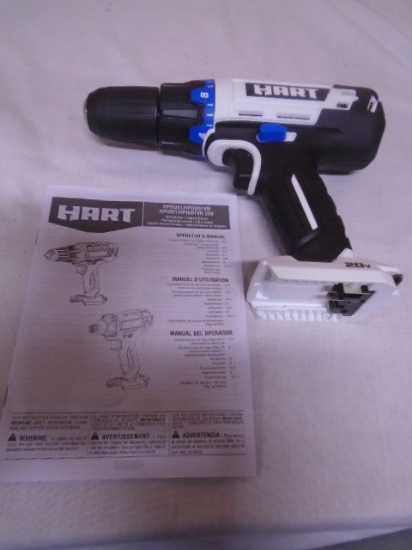 Brand New Hart 20Volt 1/2" Drive Cordless Drill