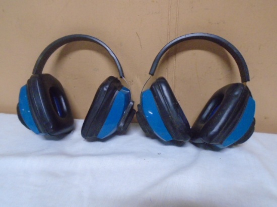 2 Sets of Team Silencio Ear Protectors
