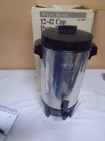 West Bend 42 Cup Party Perk Coffee Maker